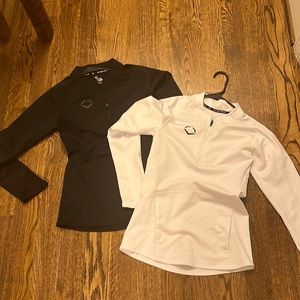 evoshield half zip both xs